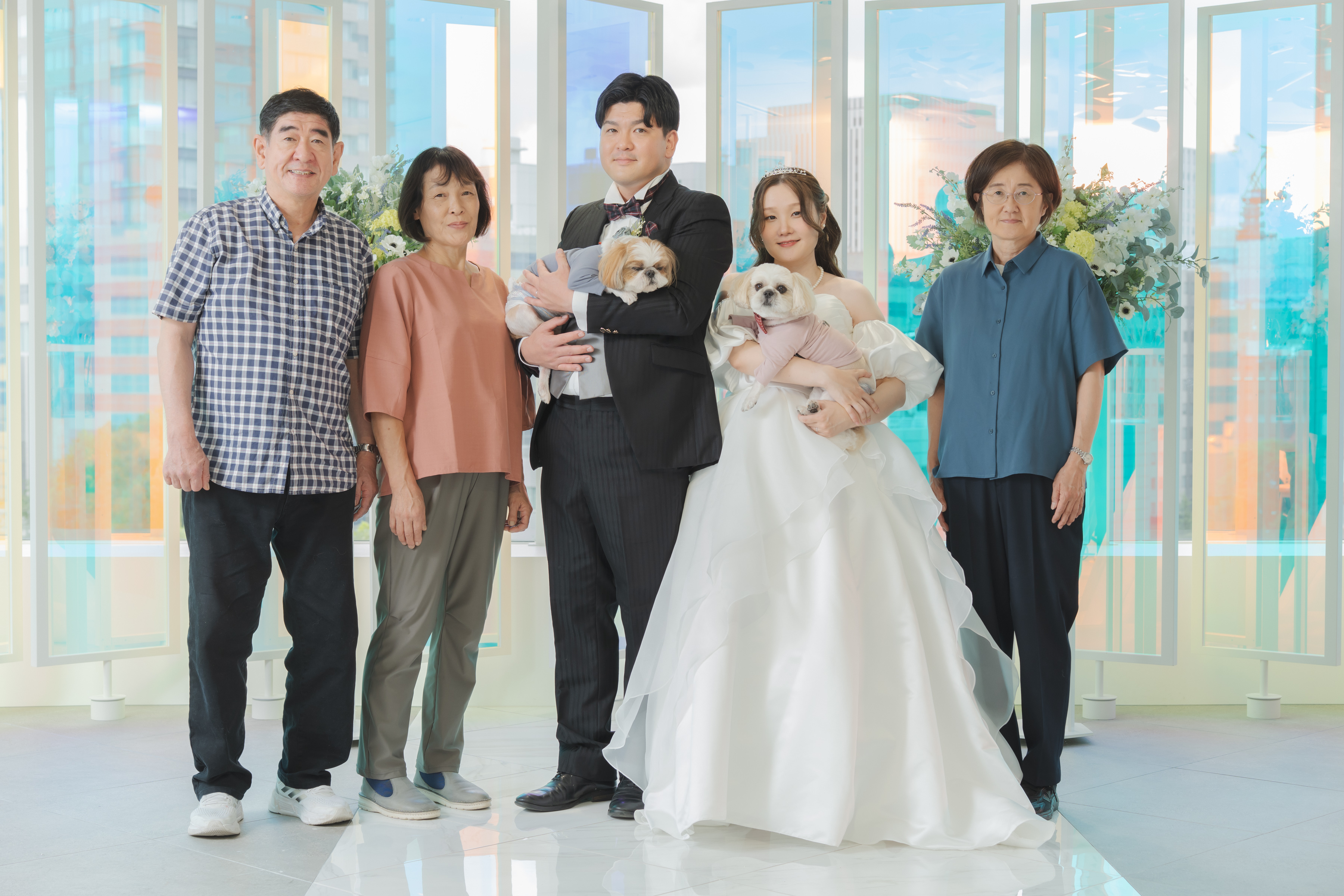 マタニティ×和装×洋装×ペット×家族＝最高のフォトウエディング♡